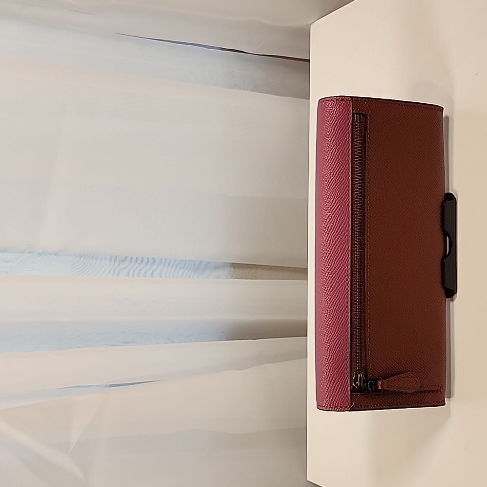 Coach Soft Wallet In Colorblock #12122 - Picture 6 of 10